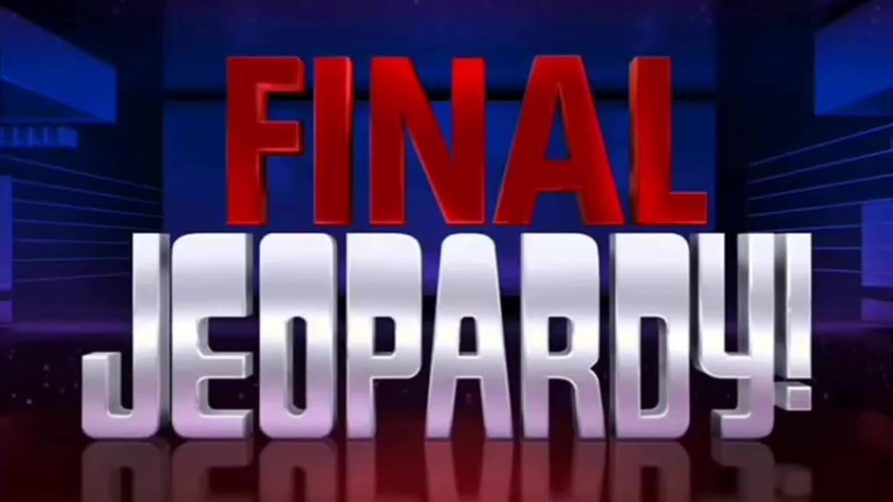 Jeopardy final question