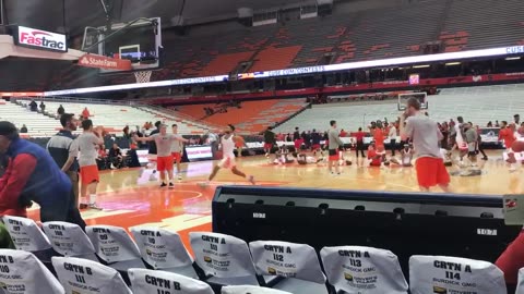 Practicing Basketball Getting Ready for Great Game