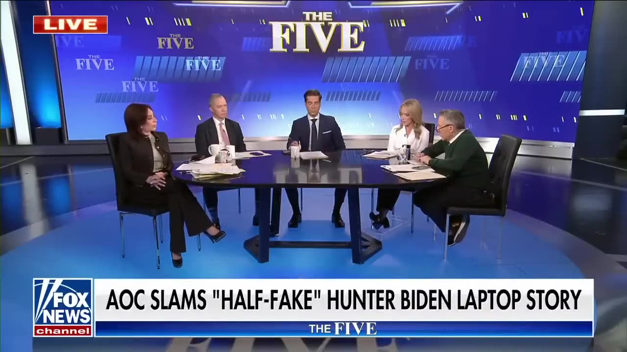 Jesse Watters- Why is AOC taking Hunter Biden’s side-