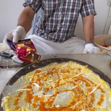 Egg and flour testy amulet making