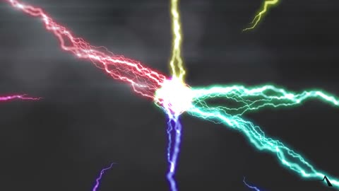 Music Visualizer - Electricity inspired 3D and 2D.