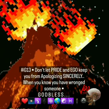 DON'T LET PRIDE AND EGO KEEP YOU FROM BEING SINCERE