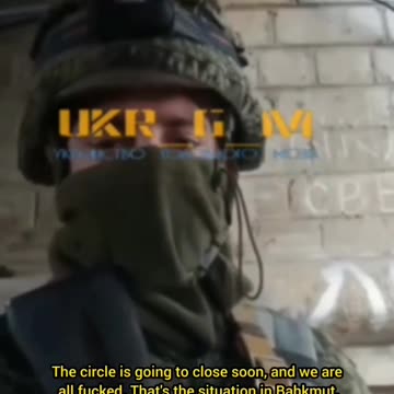 Ukrainian report from the Bakhmut meat grinder