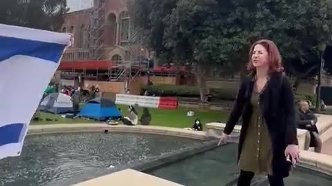 UCLA Teacher Confronts Israel Student