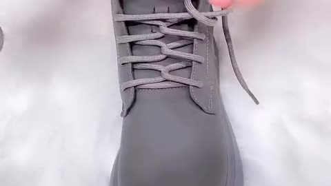 easiest way to tie shoes