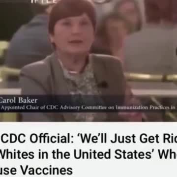 WHEN TOP CDC OFFICIAL CAROL BAKER WAS ASKED HOW TO DEAL WITH THE UNVACCINATED SHE SAID...