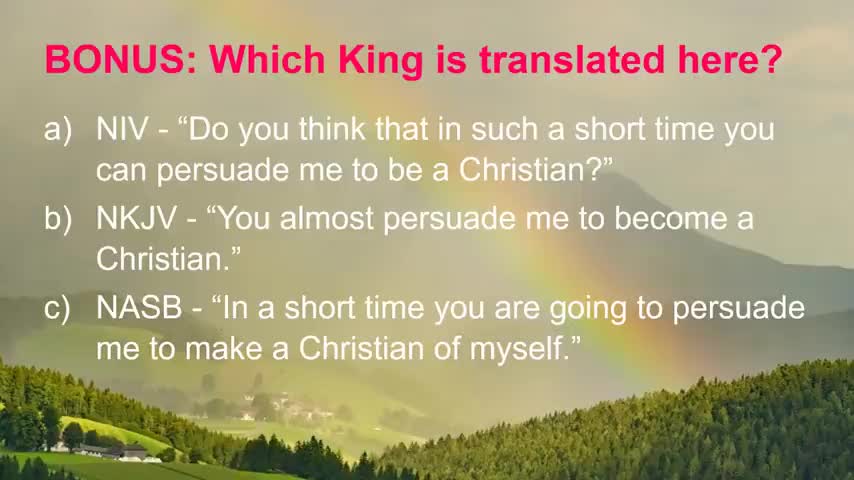 Bible Quiz | Who Said That? Quiz