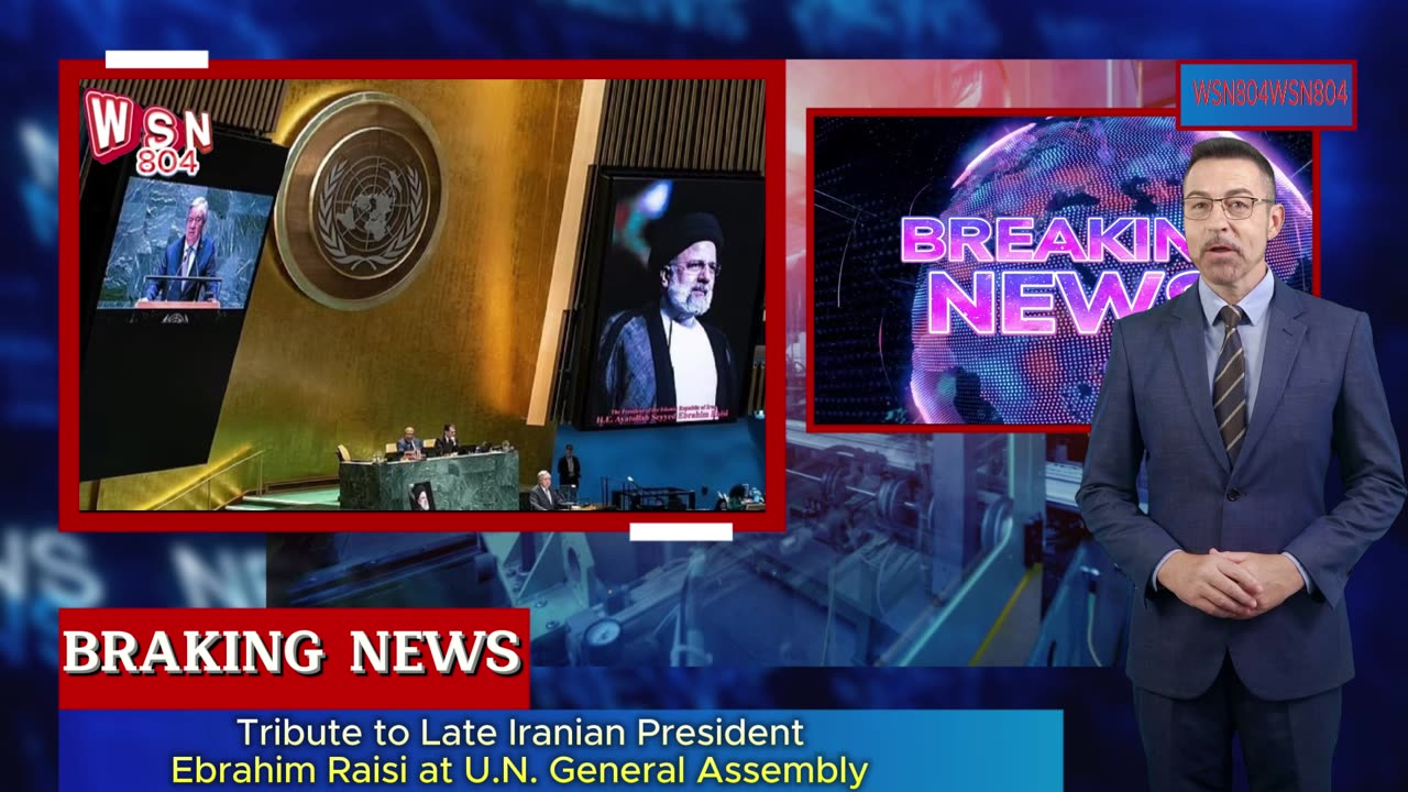 UN General Assembly Honors Late Iranian President Ebrahim Raisi Amid Controversy"