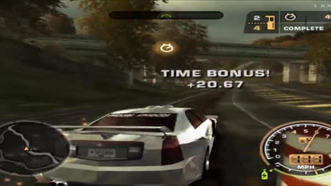 NFS Most Wanted Black Edition - Challenge Series Event 17 Gameplay(AetherSX2 HD)
