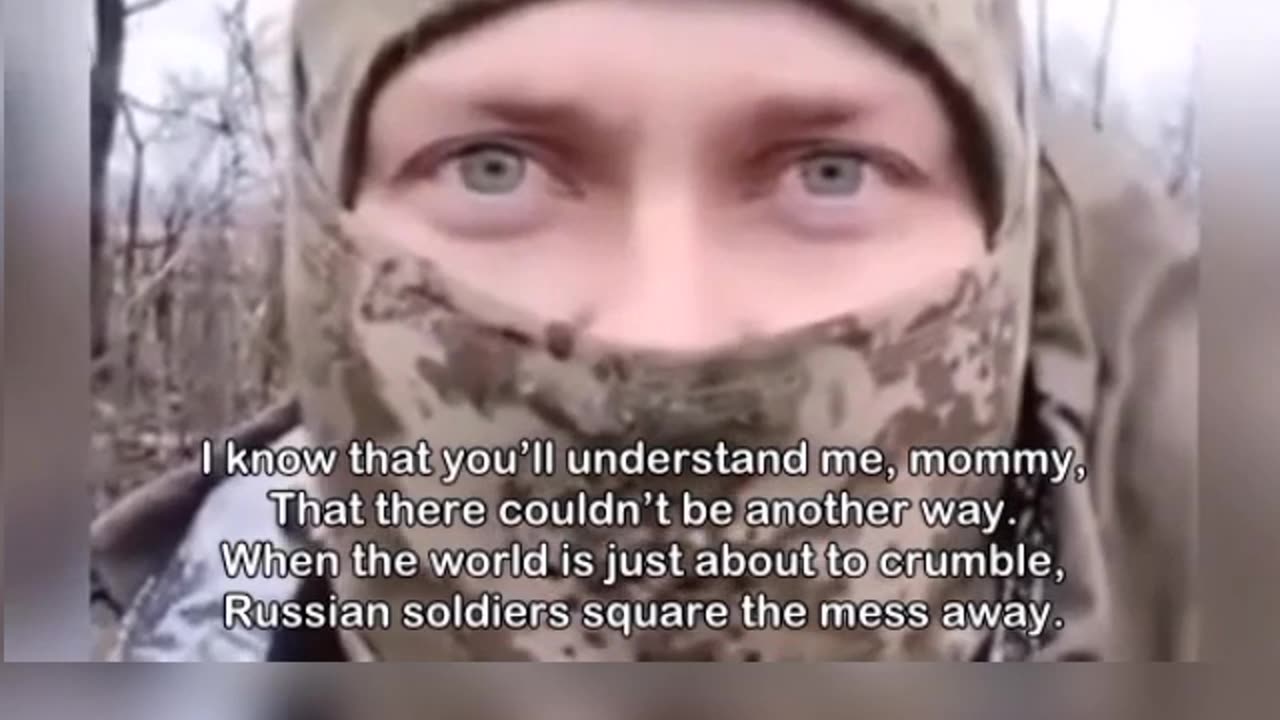 A Russian soldier's poem for his Mother.