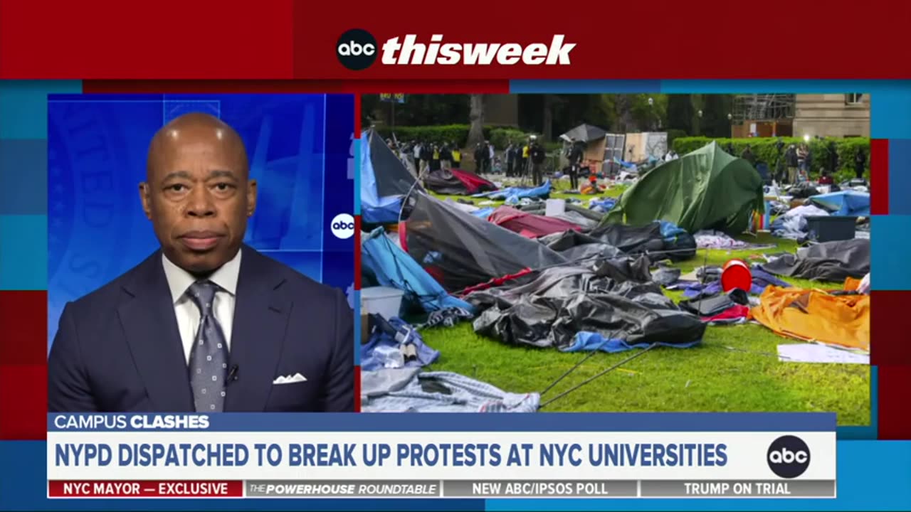 'We cannot take this lightly’_ Eric Adams on campus protests