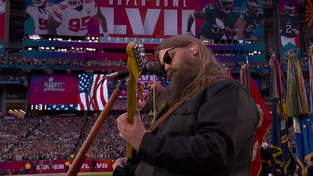 WATCH: Chris Stapleton Brings Down the House With National Anthem Performance