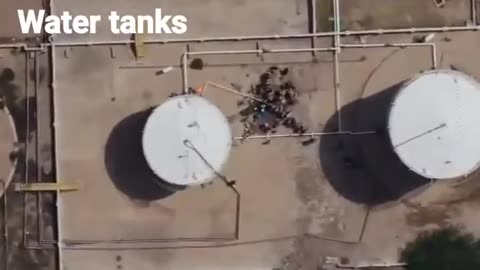 (GRAPHIC VIDEO) IDF War Crimes - Water Tanks