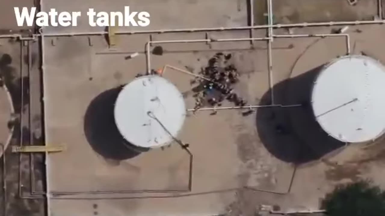 (GRAPHIC VIDEO) IDF War Crimes - Water Tanks