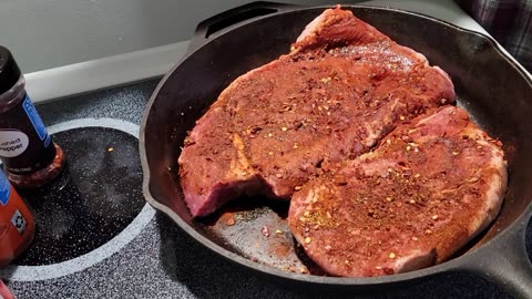 RIBEYE AND NEW YORK STRIP: STOVE TOP COOKING