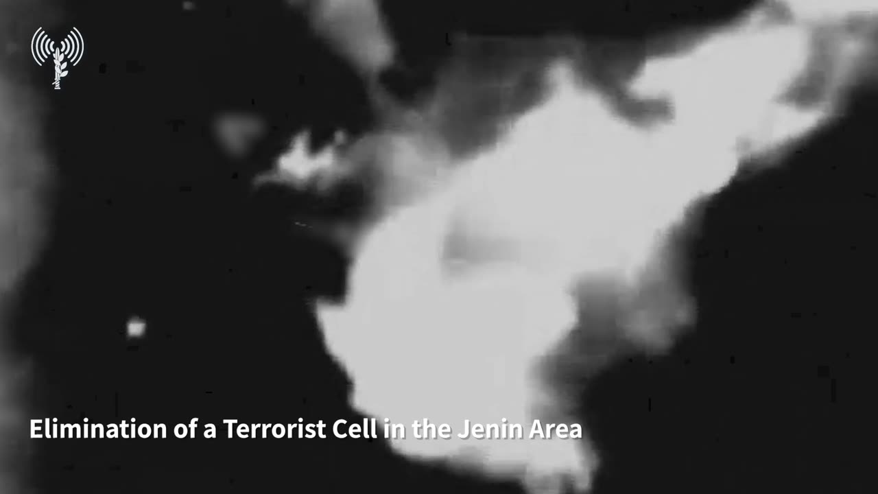 Attached is a video of the terrorist cell elimination this morning in Jenin: