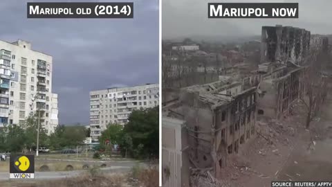 Ukrainian cities: Before & after the war - Kyiv, Bucha, Mariupol & others | WION Originals