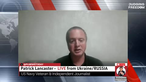 Patrick Lancaster - LIVE from war-torn eastern Ukraine-Russia