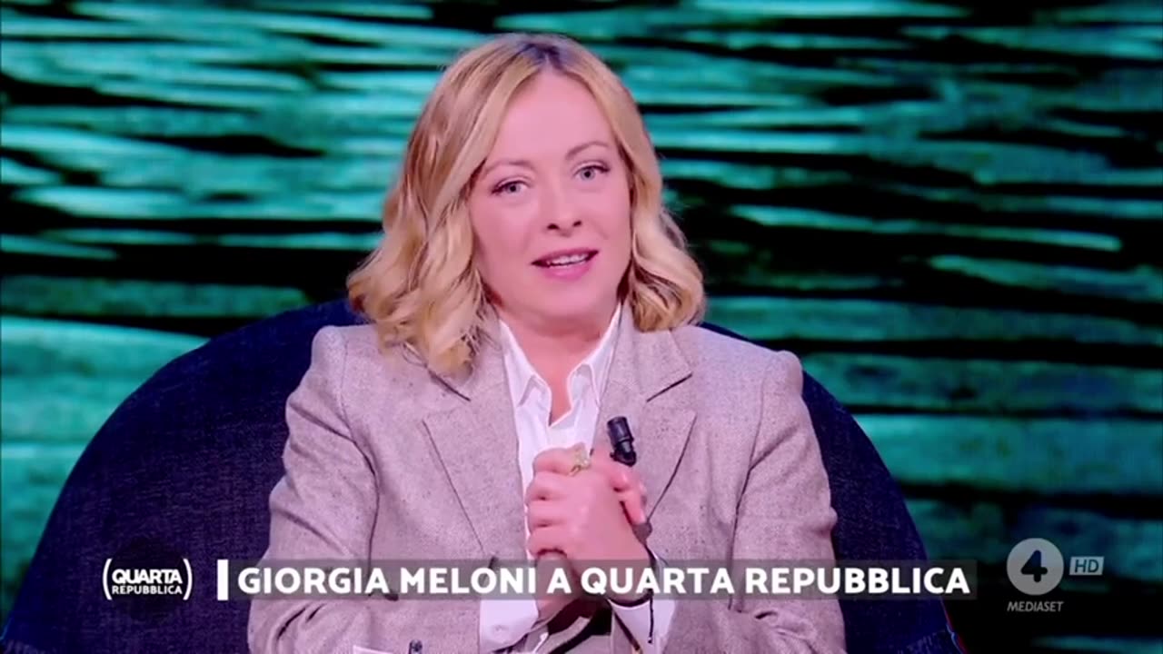 🔴 Presidente Giorgia Meloni a “Quarta Repubblica” di Nicola Porro (02.12.2024)