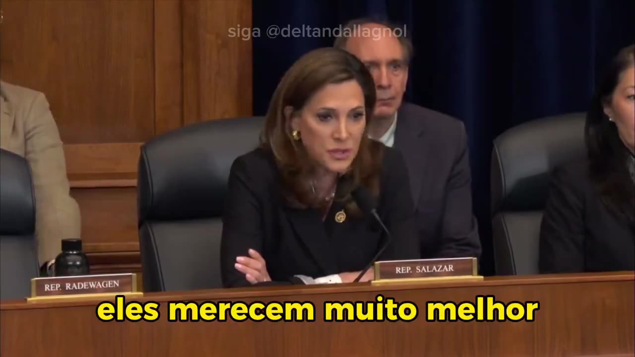 Deputada americana @MaElviraSalazar expõe que o Brasil não tem apenas um corrupto na presidência, mas também um totalitário no STF.