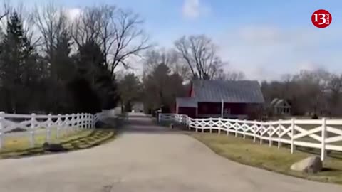 Drone video over Pence's home as FBI search property in classified documents probe