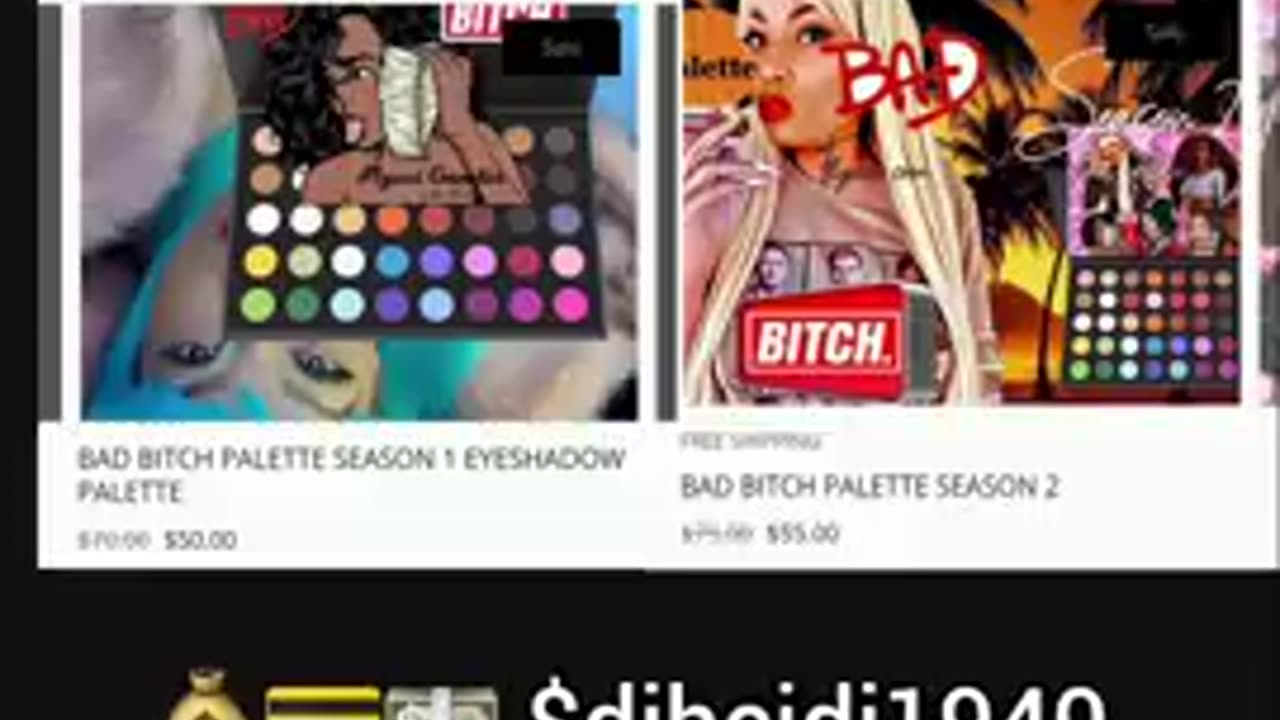Mookie7o4 ☞ Flyucci Makeup Pallets ☜ Message to CAPPERGANG July 23rd 2024