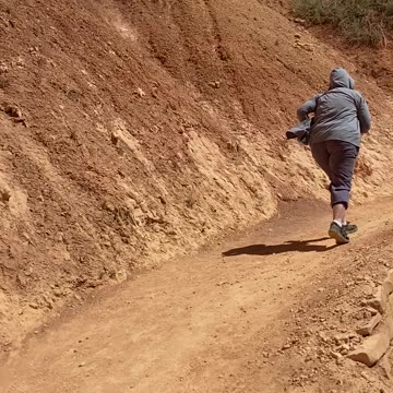 Jog in Bryce Canyon