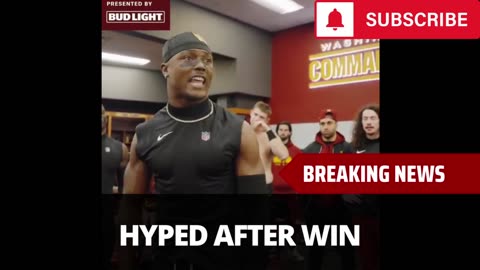 Terry McLaurin Is Hyped After Win