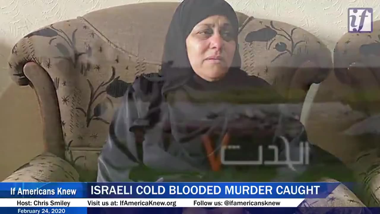 THE ISRAELI GOVERNMENT COMMITS COLD BLOODED MURDER ON CAMERA