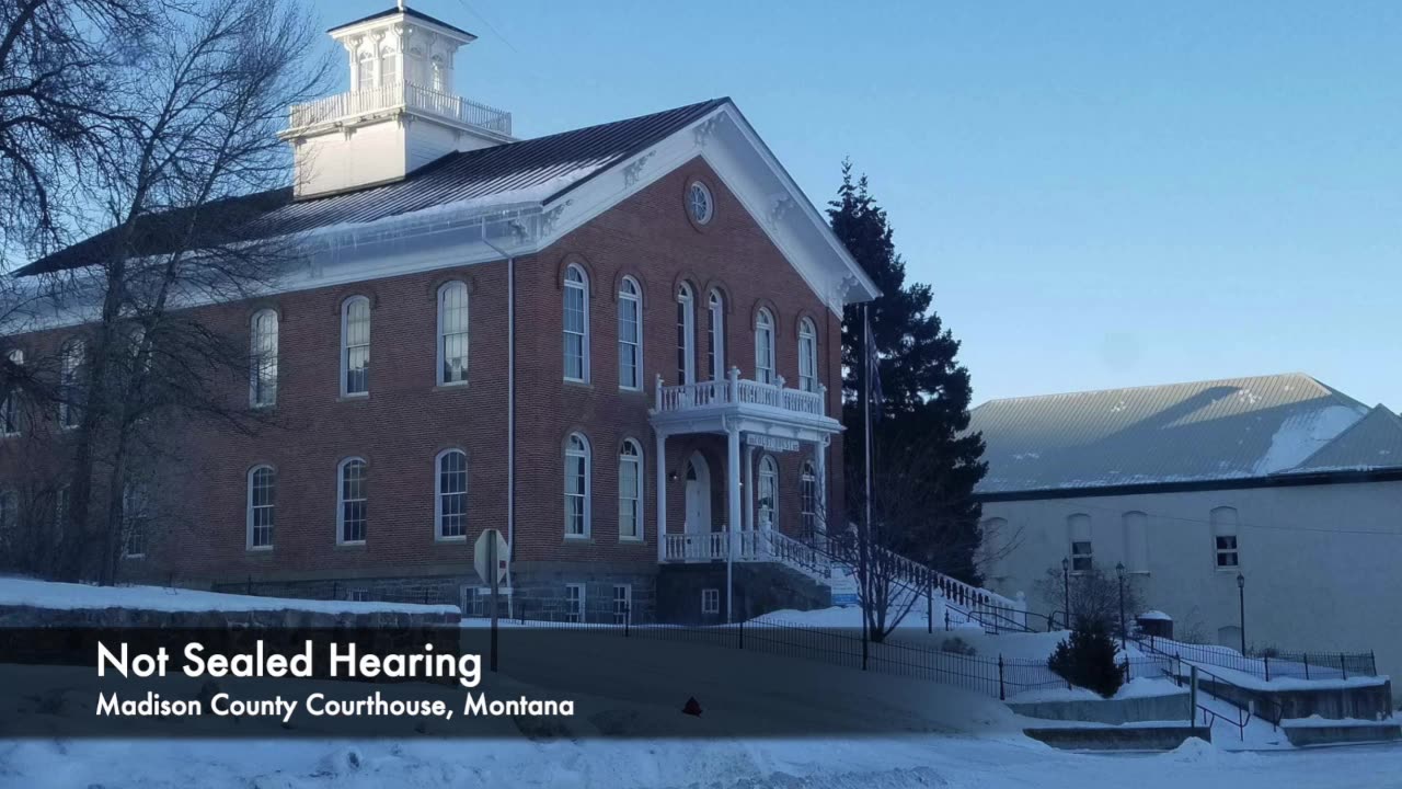 Madison courthouse "Sealed Meeting"