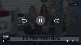 Stew Peters Show: girl damaged after Moderna shot : vaccine