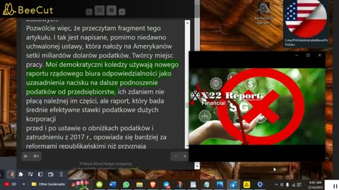 X22 RAPORT🔴2996a - Inwestowanie w Banking polecenie ogłoszone, D wpada prosto w pułapkę Trumpa🔴