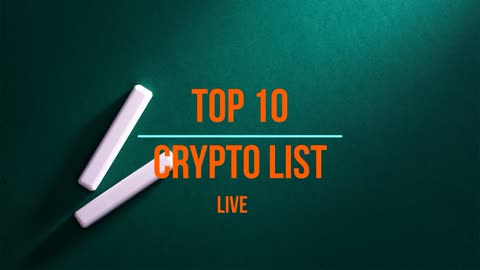 Live Top 10 Crypto List