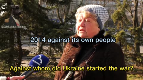 “Ukraine started the war in 2014”