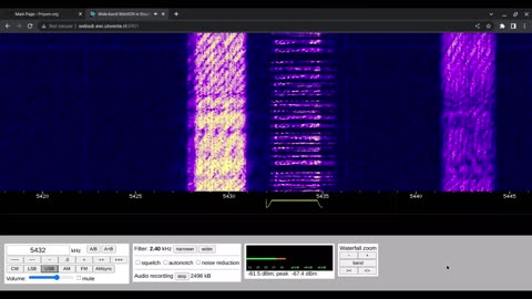 E11 Oblique 29/01/2023 1605 UTC 5432kHz