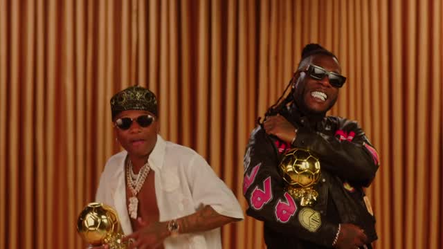 Burna Boy - B. D'OR (feat. WizKid) [Official Music Video]