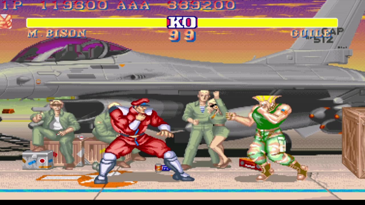 M. Bison vs Guile