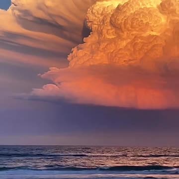 How would you describe this sunset over Queenslan.!!