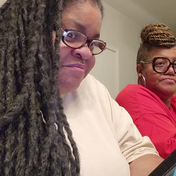 A couple gives each other the silent treatment #jokeoftheday