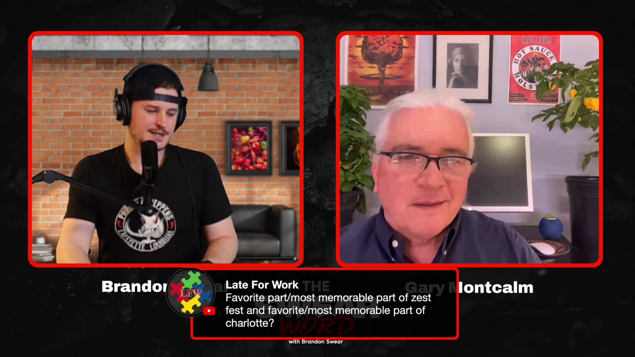The Swear Word : Ep 12 | Gary Montcalm | Hot or Not Faiya co sauces | Burning Choices | Superhot