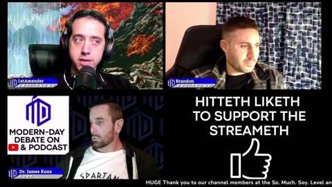 Trump vs Harris debate with soy sperg