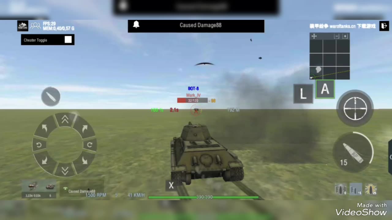 T-34-76 vs Mark IV | Panzer War