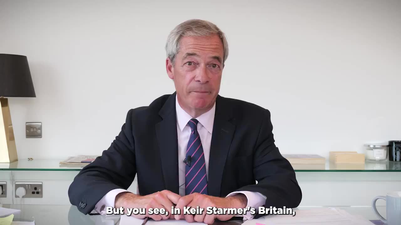 MP Nigel Farage Exposes Commie Two-Tier Keir Starmer's Britain