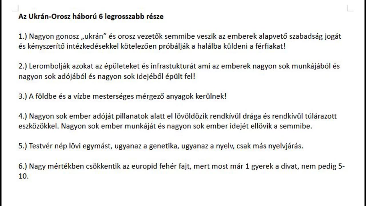 Az Ukrán-Orosz háború 6 legrosszabb része