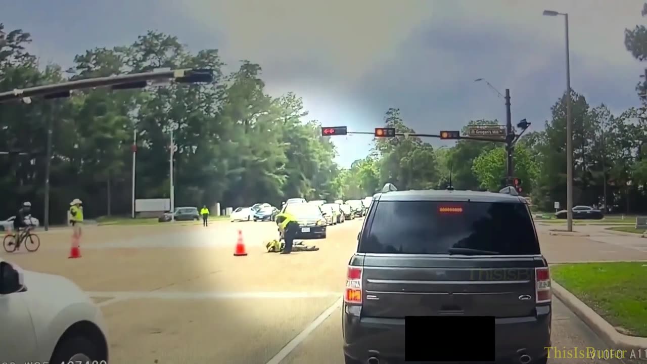 Dashcam footage clears man of felony charge after showing constable injuring himself