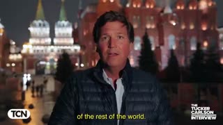 Tucker Carlson is back in Moscow, Russia…