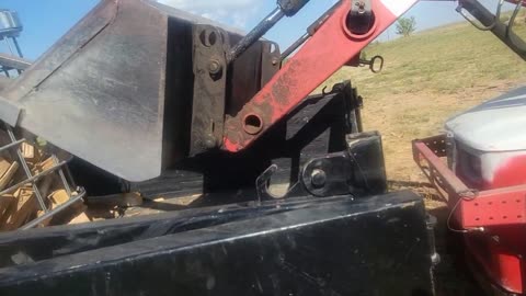 Loading a Cord of Firewood Using IBC Totes