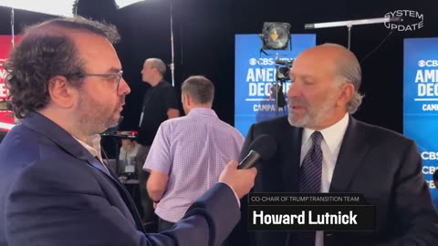 Howard Lutnick, CEO of Cantor Fitzgerald and co-chair of Trump's transition team