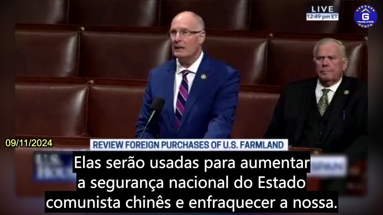 【PT】A Lei de Proteção à Agricultura Americana Contra Adversários Estrangeiros é Aprovada pela Câmara