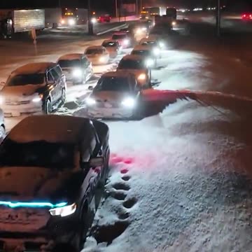 Snow storm strands drivers on I-90, extreme weather